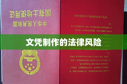 东兰文凭制作的法律风险