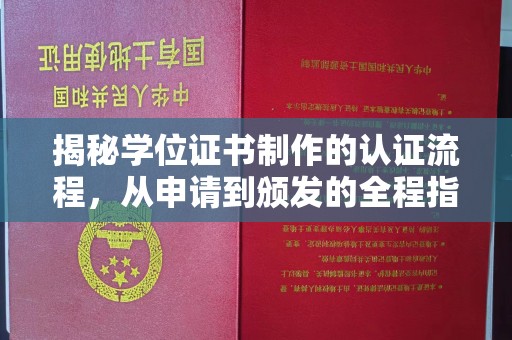 东兰揭秘学位证书制作的认证流程，从申请到颁发的全程指南