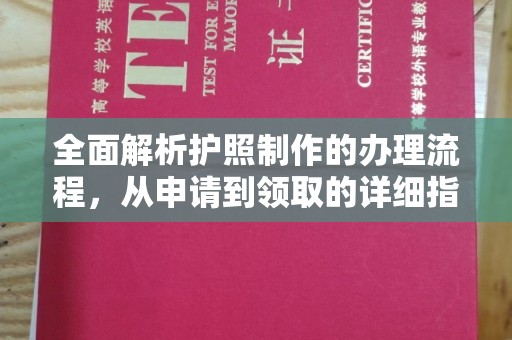 东兰全面解析护照制作的办理流程，从申请到领取的详细指南